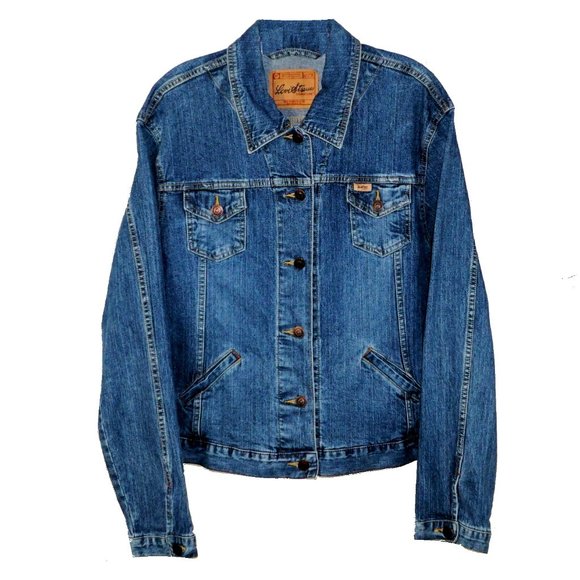 Levi's signature blue jean jacket XL EUC - Picture 1 of 5